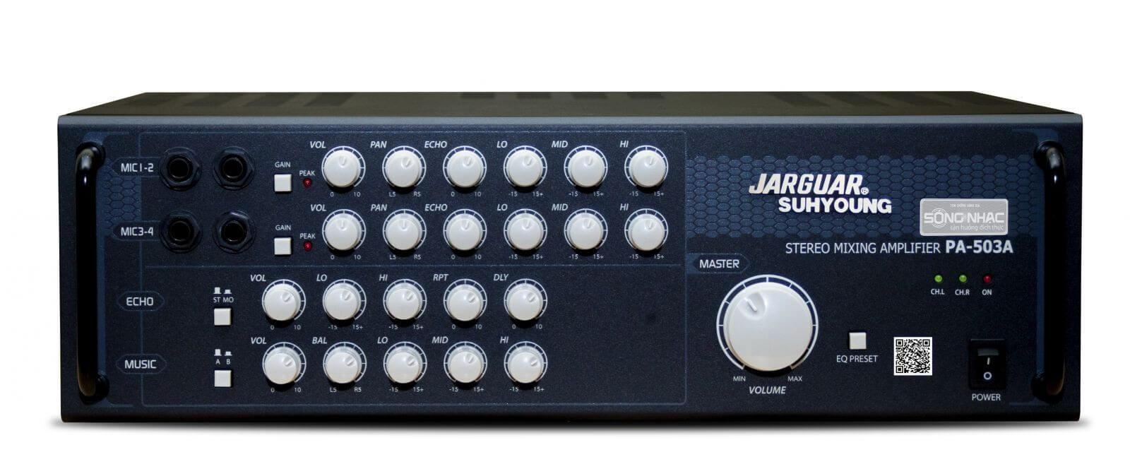 Ampli jarguar suhyoung pa-503a - nhập khẩu sóng nhạc
