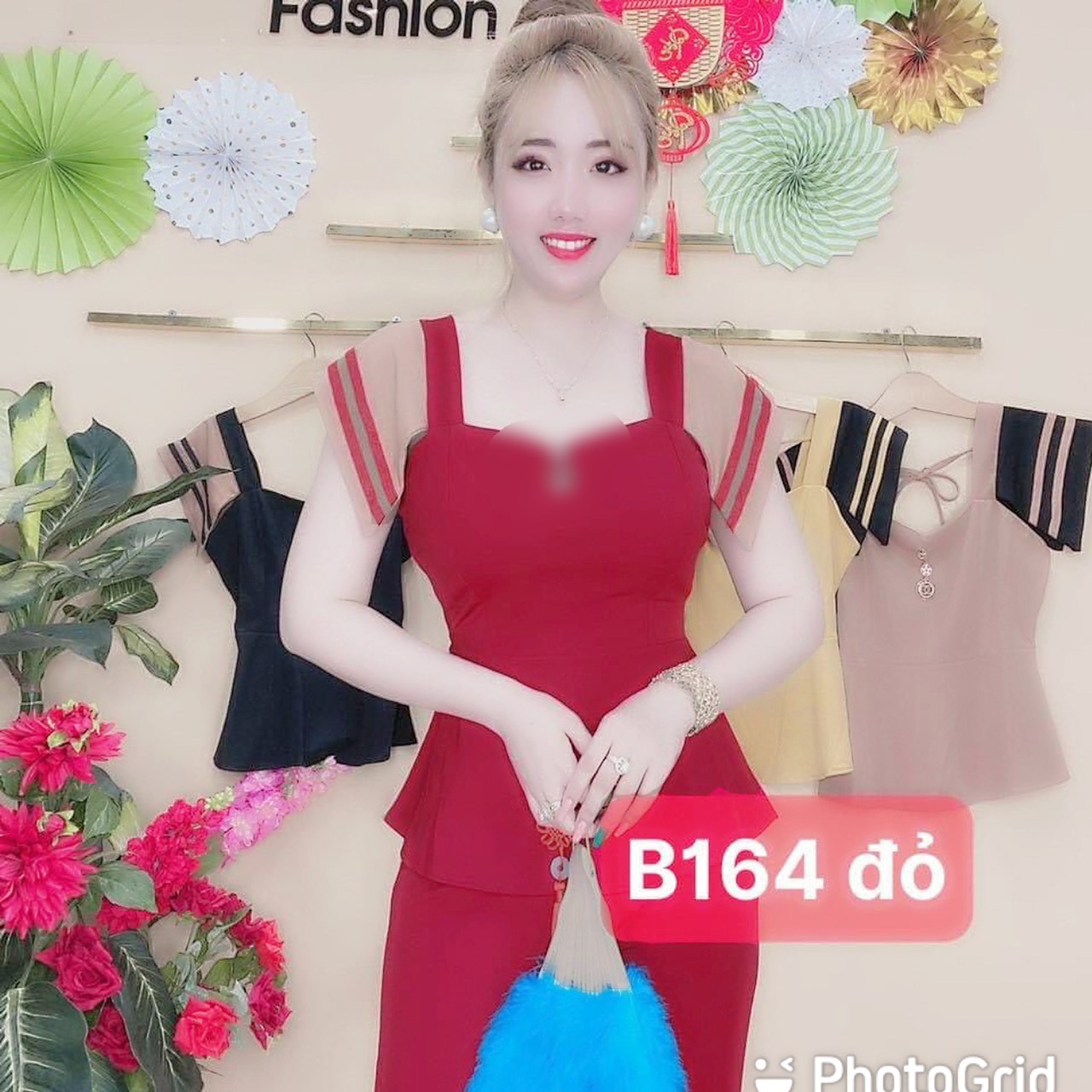 Set bộ thun cát hàn tay canh tiên mặc nhà