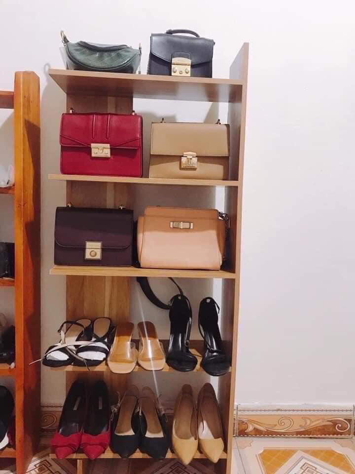 Kệ sách gỗ mdf 5 tầng tiện lợi