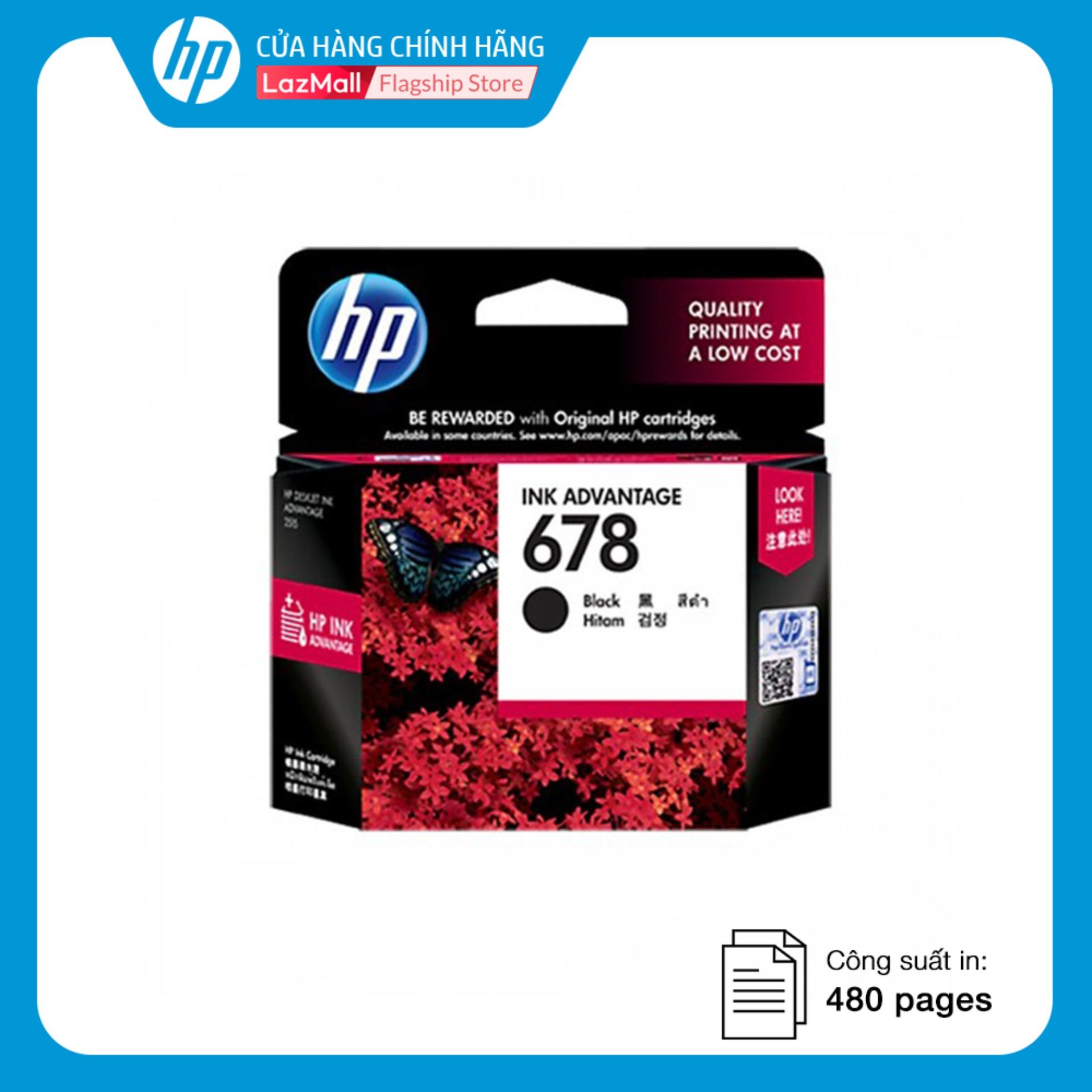 Mực in hp 678 black ink cartridge-cz107aa - hàng chính hãng