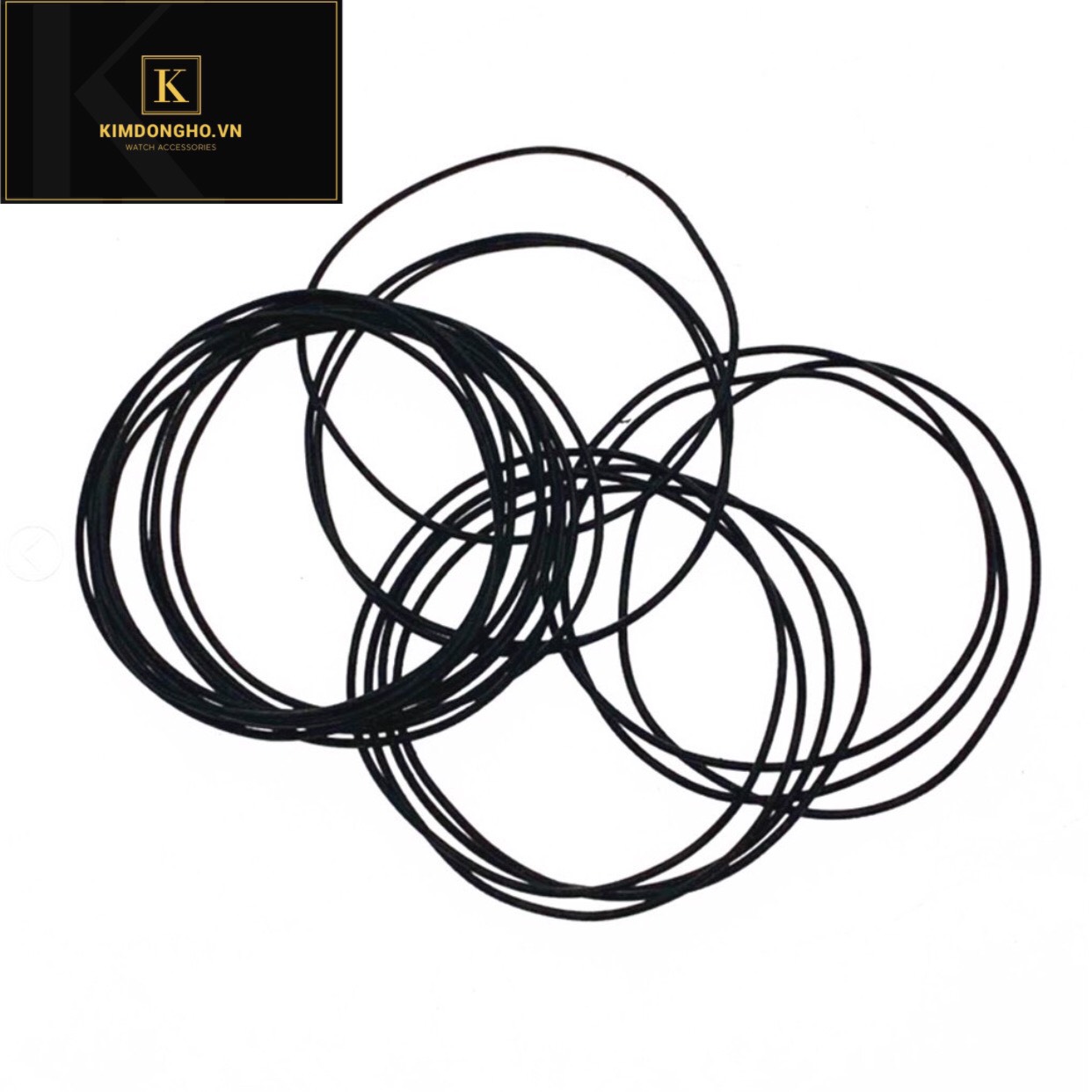 Gói 5 chiếc gioăng ron đáy đít đồng hồ đeo tay đủ size