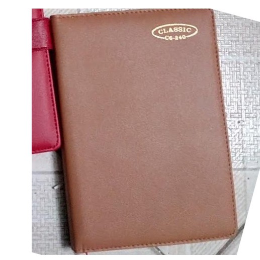 Sổ da classic c6 240 trang