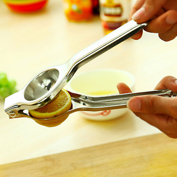 [HCM]Dụng cụ vắt chanh bằng inox tay cầm ép mạnh dụng cụ ép chanh tiện lợi