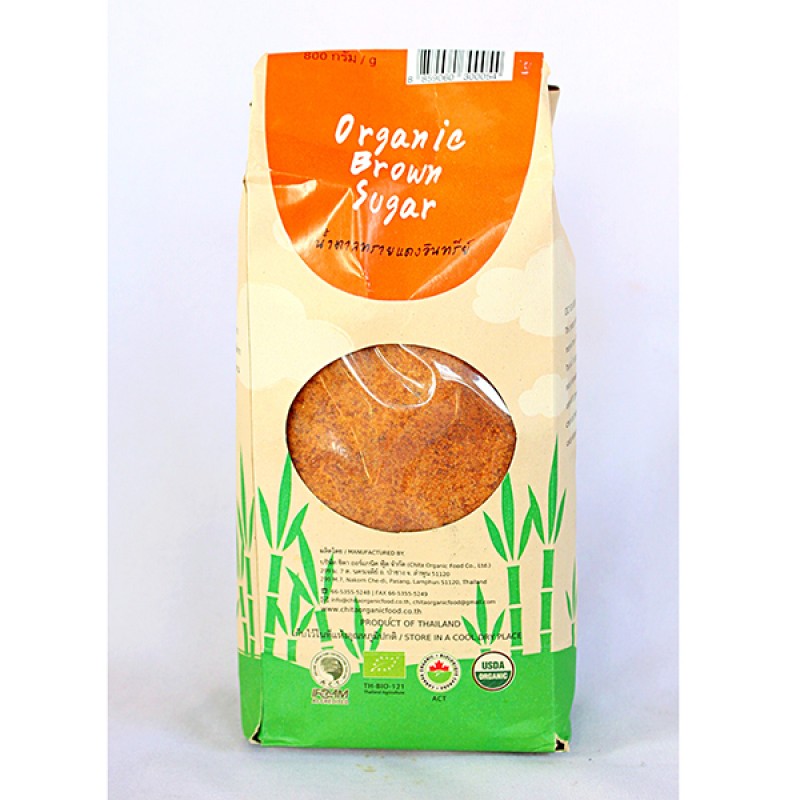 Đường nâu thô hữu cơ Lumlum 800g OrganicLife Shop