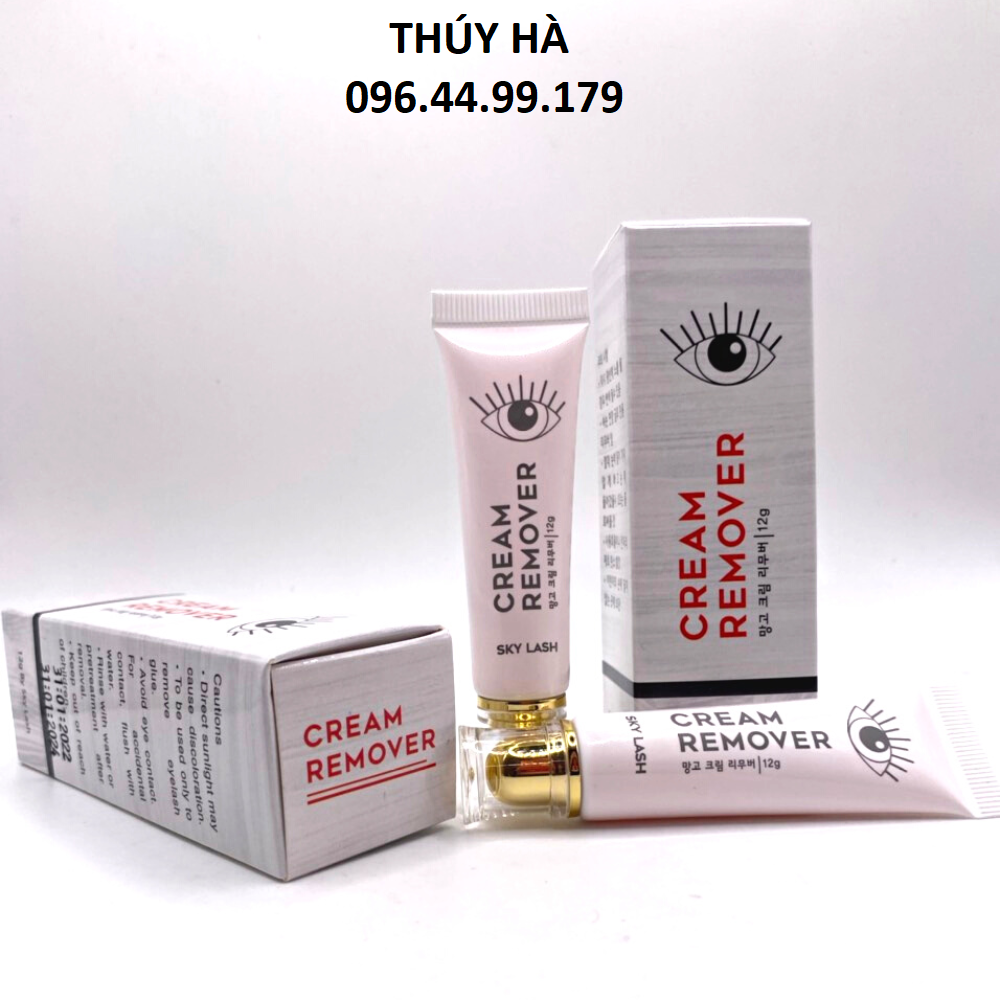 GEL tháo mi nano trắng SKY LASH, chính hãng_dụng cụ nối mi