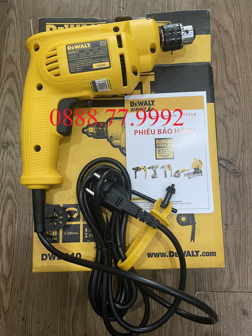 Máy khoan sắt dwd010-b1
