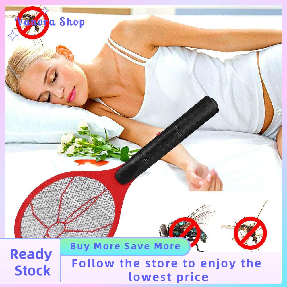 Vanora shop vợt côn trùng mùa hè mới chạy pin vỉ đập ruồi vợt muỗi điện thiết bị diệt muỗi điện tử
