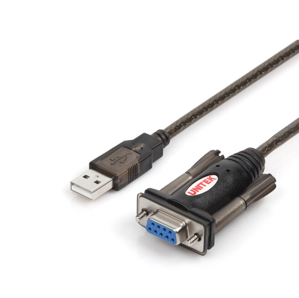 Cáp USB to RS232 âm dài 1.5m Unitek Y-105D, Cáp chuyển USB to COM RS232 âm, ứng dụng nhiều cho các thiết bị điều khiển tự động hóa