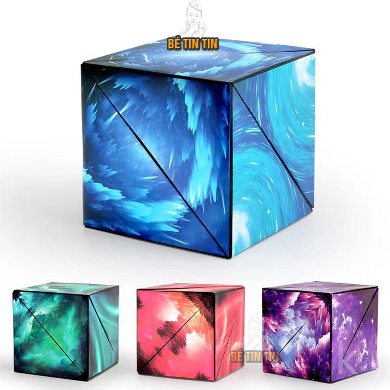 Khối Rubik Biến 72 Hình 6.5 Cm DOCHOITINTIN Galaxy Có Nam Châm Magnetic Magic Cube Rubic Xếp Hình Hình Học 3D DCTT119