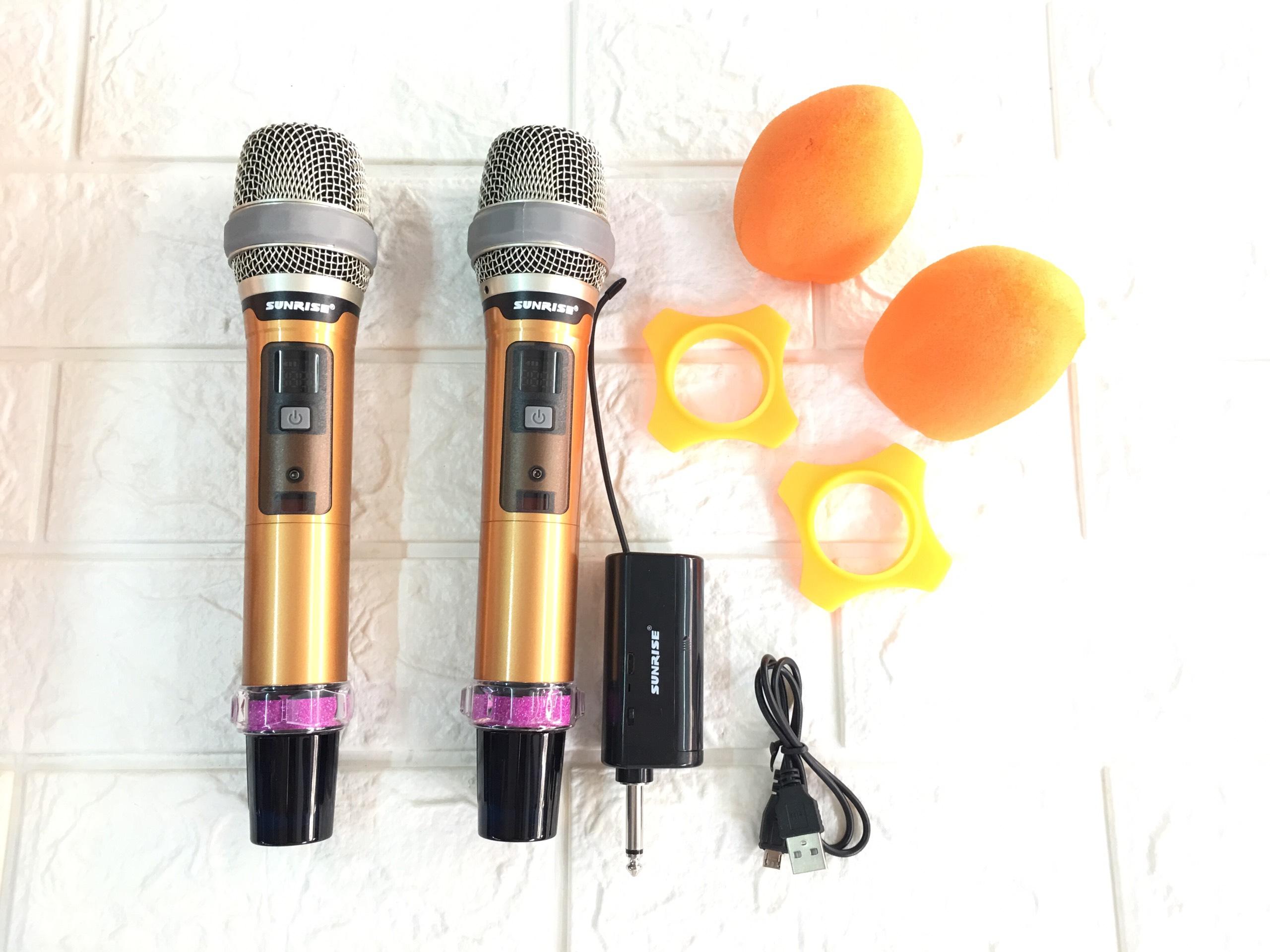Micro Không Dây Sunrise SM-3 hát cực hút