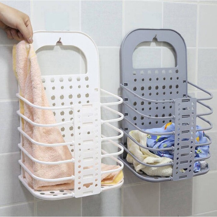 Giỏ đựng quần áo đa năng gấp gọn việt nhật có quai xách