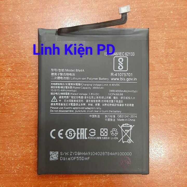 Pin điện thoại Xiaomi Redmi Note 7, Note 7 Pro BN4A