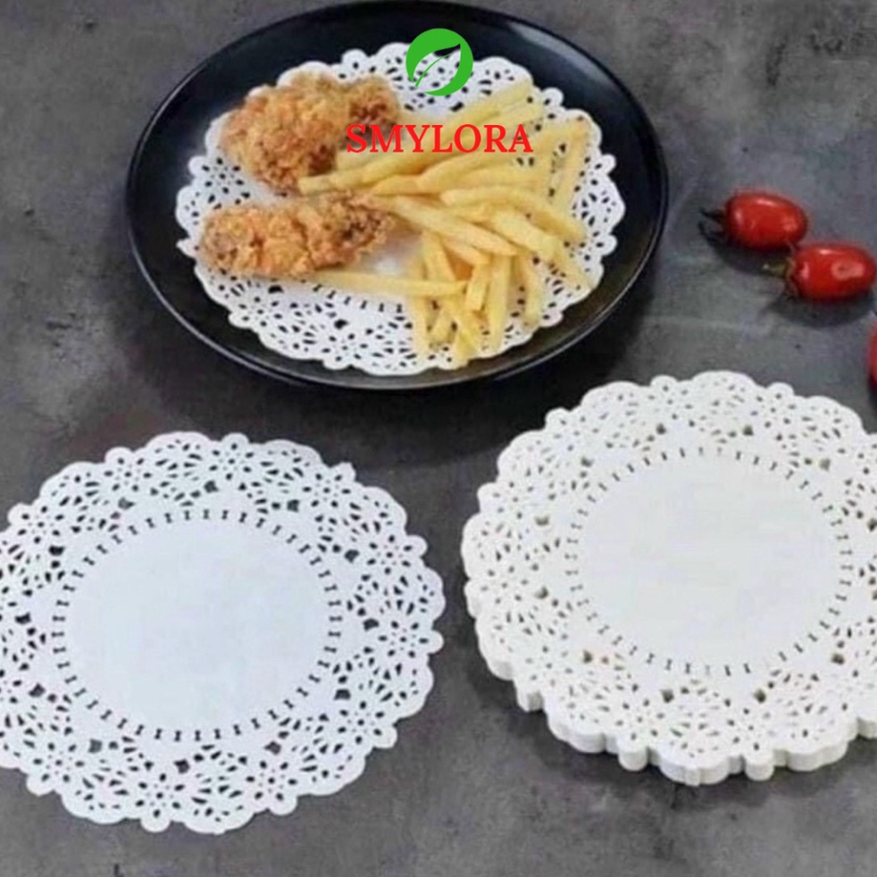 Giấy Thấm Dầu Đục Lỗ Họa Tiết,Size 21, Mỗi Tập 140 Tờ