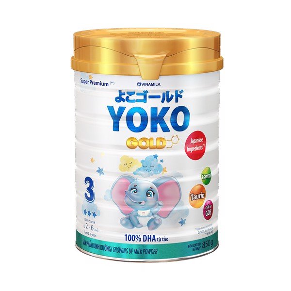 Sữa bột yokogold 3 850g