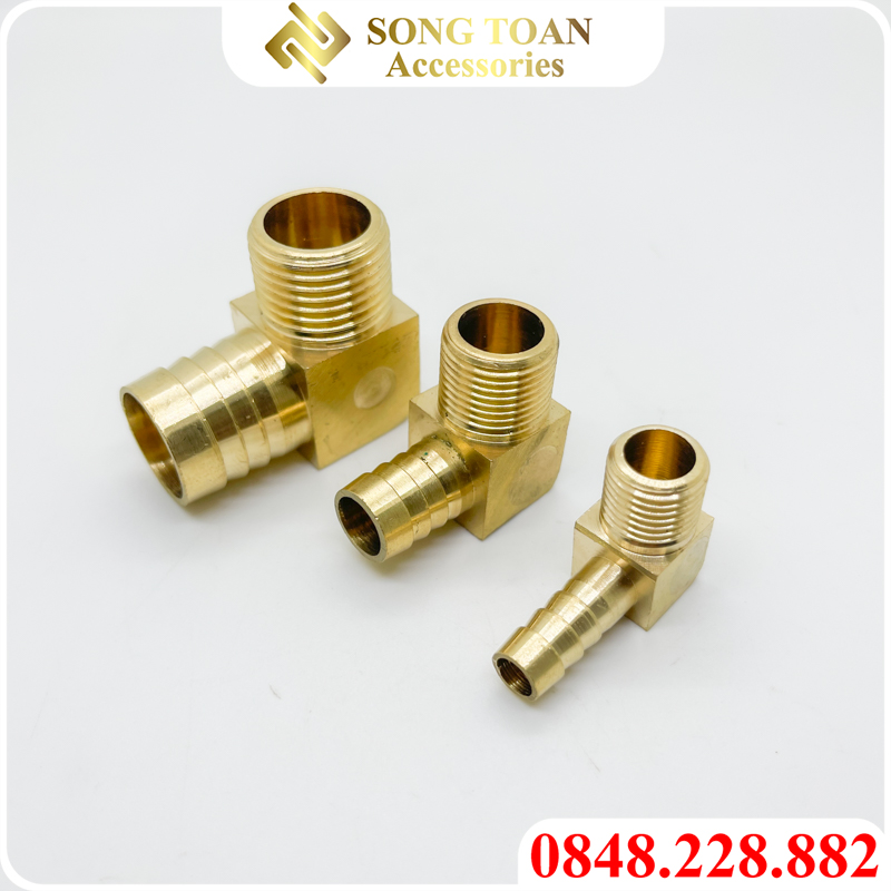 Co Đuôi chuột, Cút ren ngoài thau đuôi chuột, Nối Co ren ngoài đuôi chuột nối ống mềm