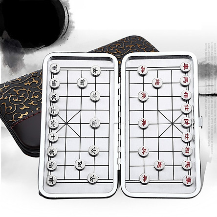 Bộ cờ tướng mini nam châm 2 mặt
