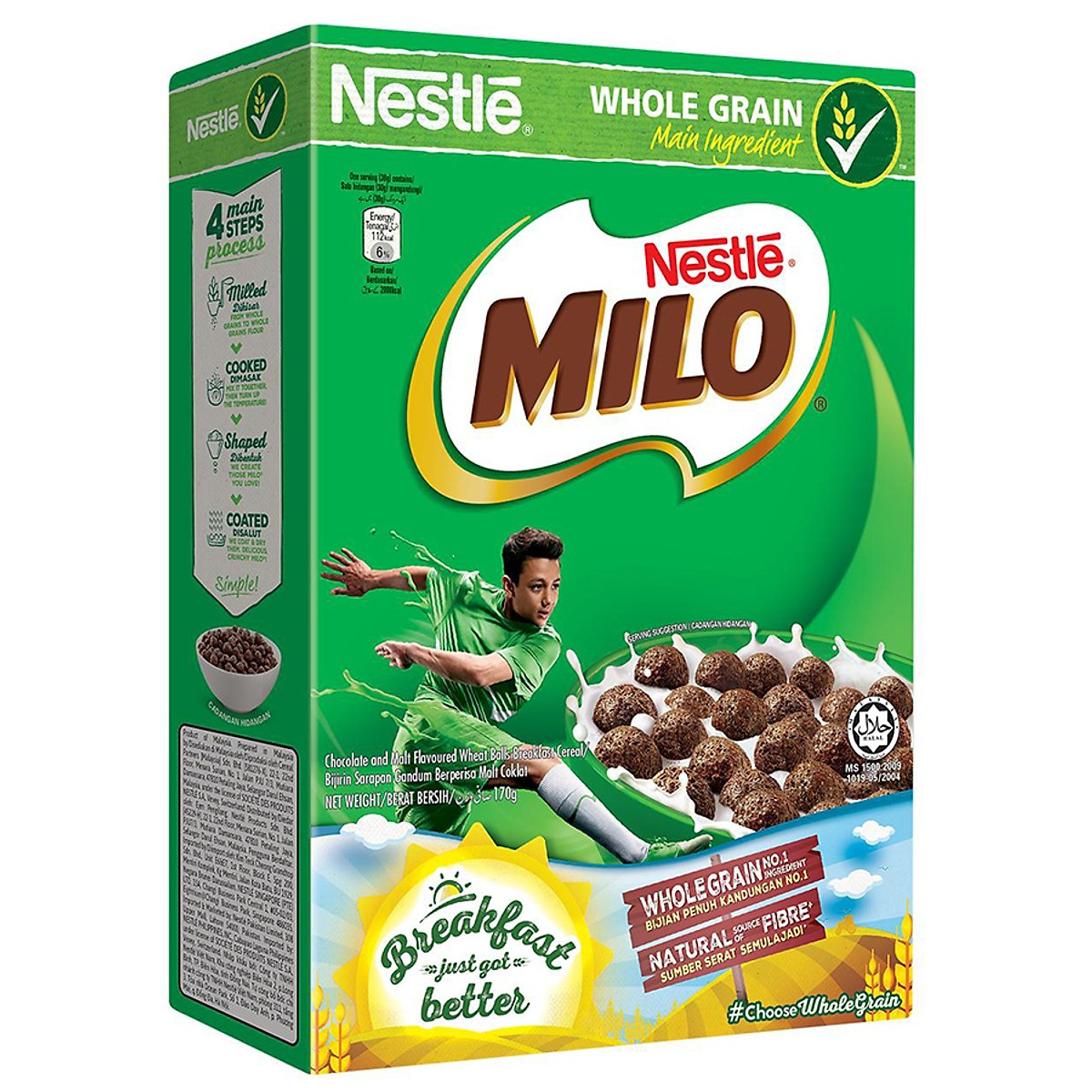 Ngũ cốc ăn sáng milo hộp 300g giá rẻ tiện lợi