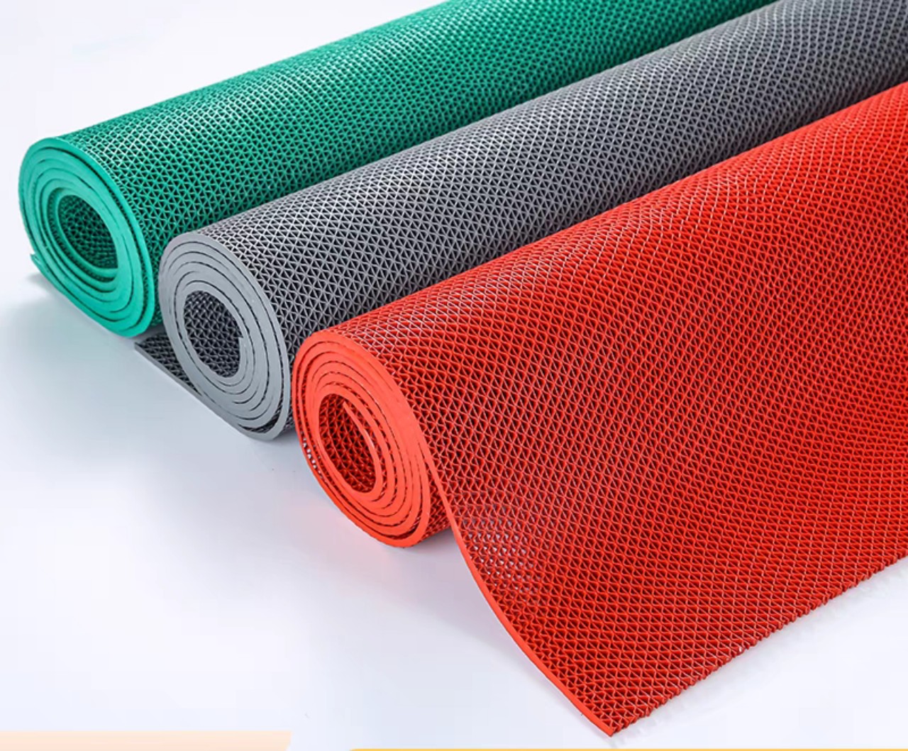 Thảm nhựa lưới, thảm nhựa chống trơn trượt nhà vệ sinh, bể bơi, tấm lót sàn nhà tắm, dày 4.5mm, nhựa PVC chuẩn 3A, 90cm*100cm- Phân Phối Thảm Bền Đẹp Trí Tài