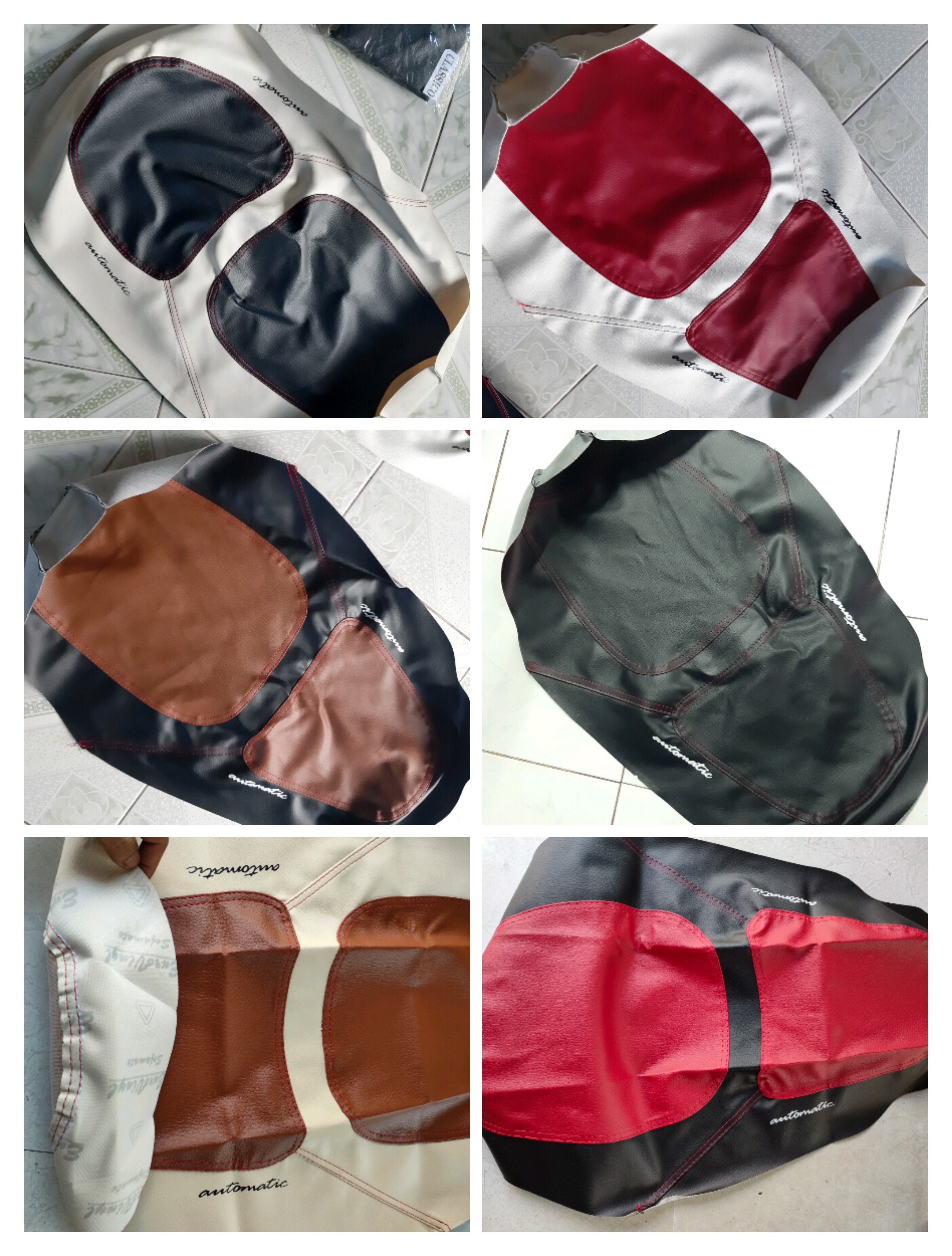 Da yên xe Mio Classico đủ màu loại dày