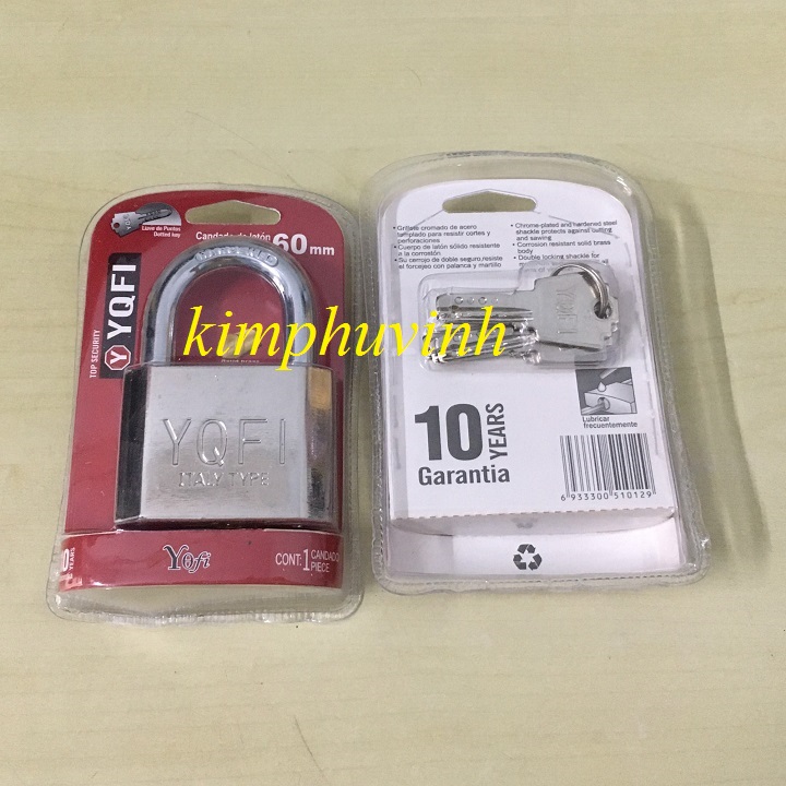 01 ổ khóa 6p cao cấp yqfi - ổ khóa yqfi tốt 60mm