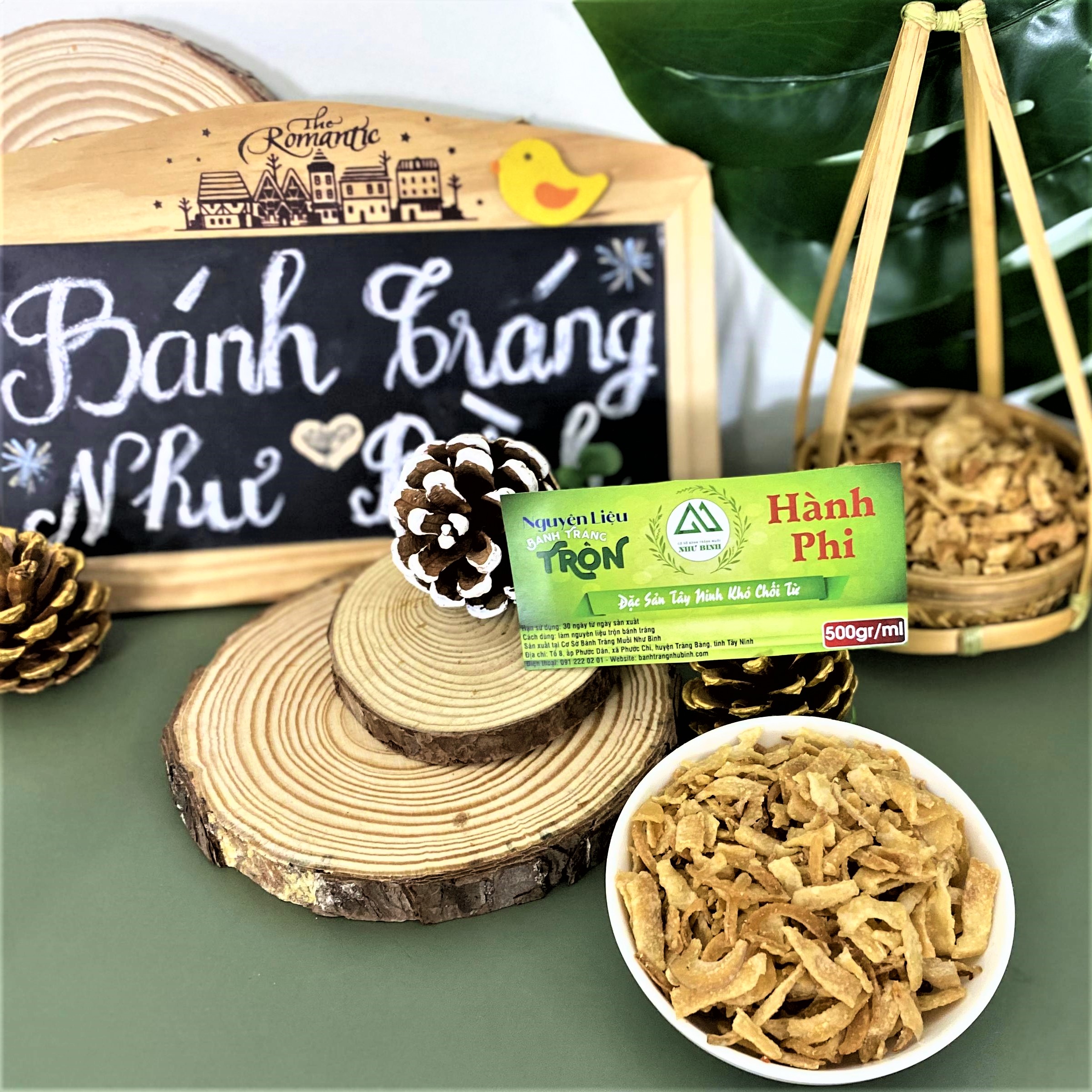 HÀNH PHI Như Bình Làm Nguyên Liệu Bánh Tráng Trộn Thơm Giòn Đậm Vị BÁN BAO ĐẮT HÀNG
