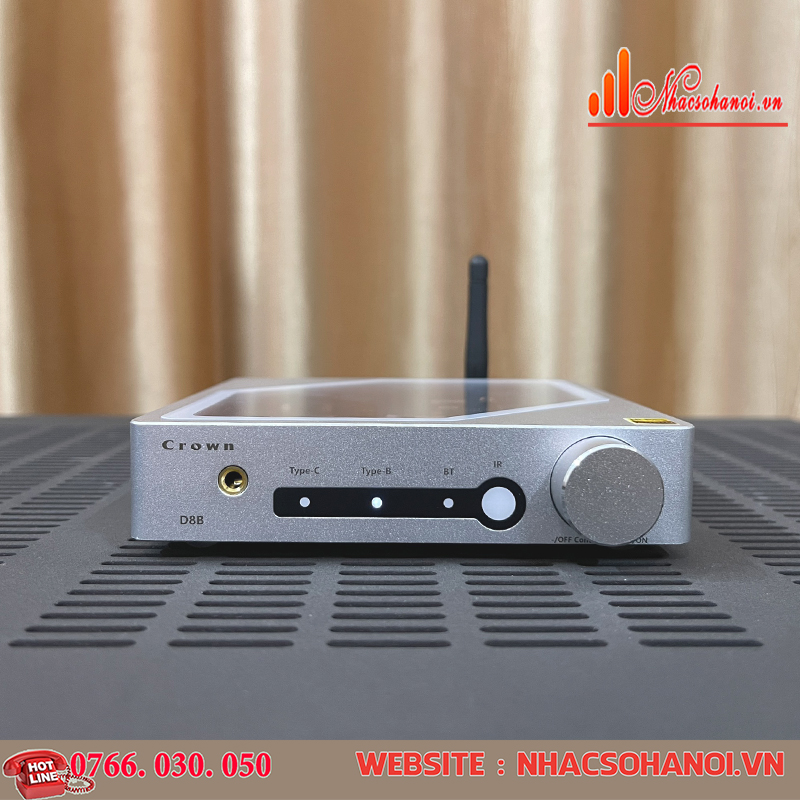 Giải mã dac crown d8b - 24 bit