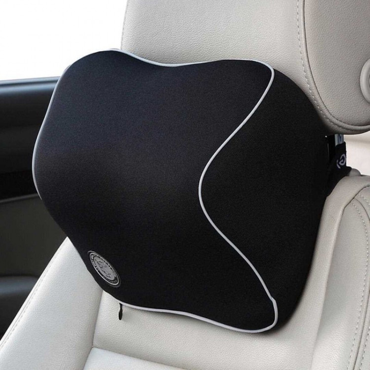 CHÍNH HÃNG | Set 2 Gối Tựa Đầu Ô Tô - Xe Hơi Cao Su Non Cao Cấp Siêu Đàn Hồi, Chống Đau Mỏi