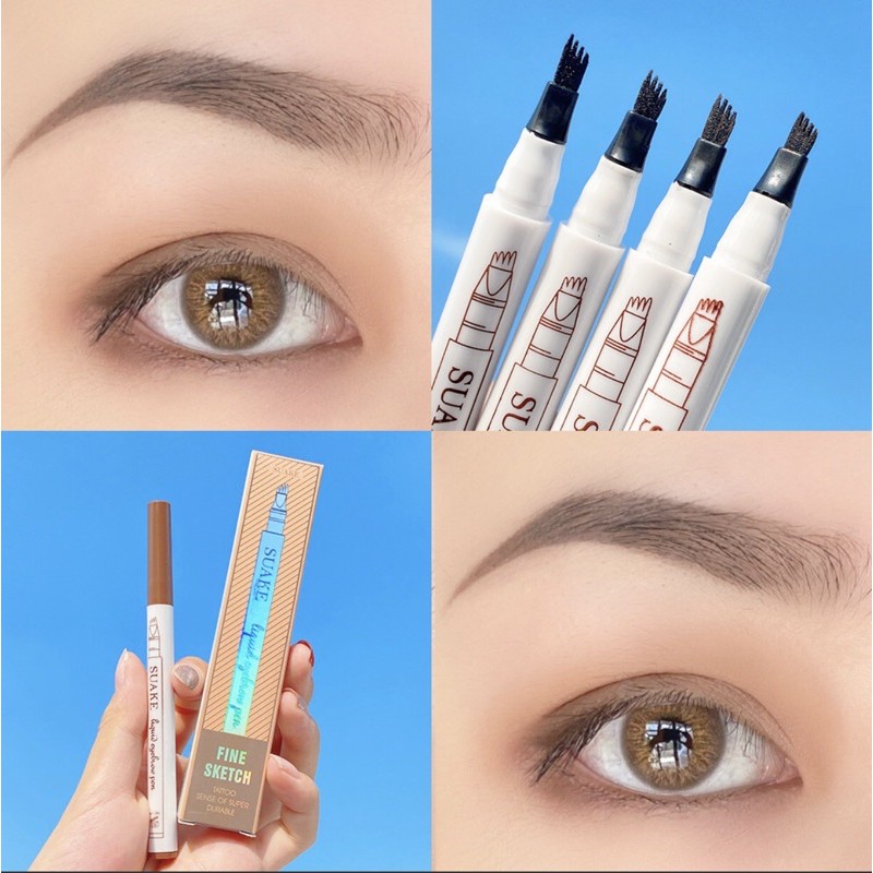 Chì Kẻ Mày Phẩy Sợi 4D Fine Sketch (H1)