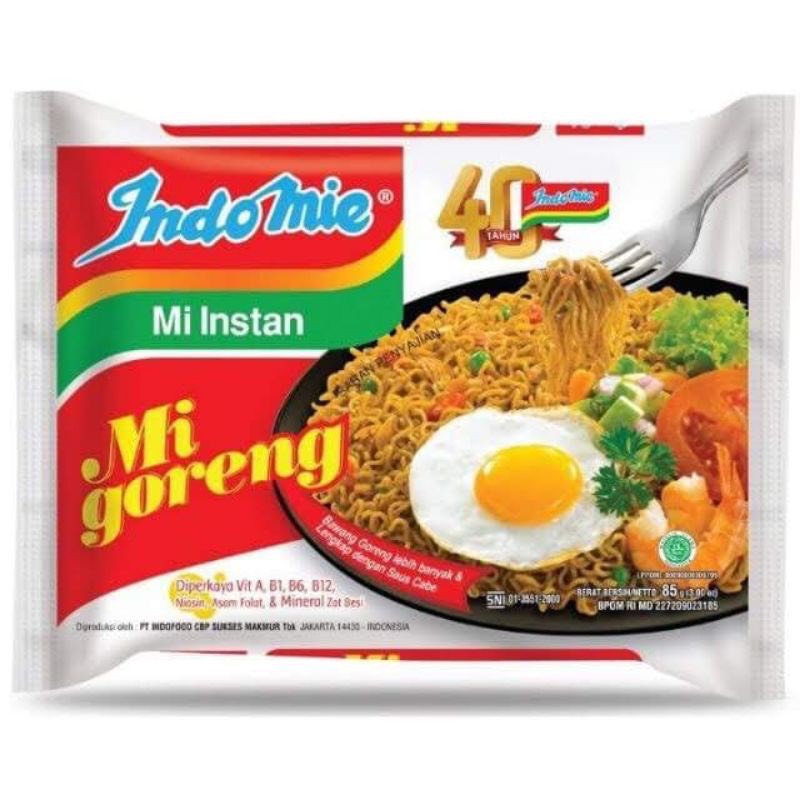 Mì xào khô Indomie Mi Goreng 1 gói 85g date mới