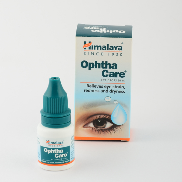 Dung dịch nhỏ mắt giảm mỏi mắt, khô mắt Himalaya Ophtha Care Eye Drops 10m