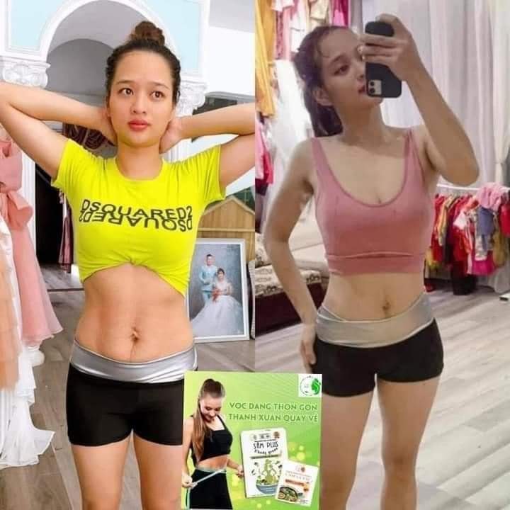 Kẹo giảm cân Sâm Plus S'Body Green _Giảm Cân Bất Chất Cơ Địa + tặng kèm trà hồng đào- hàng chính hãng