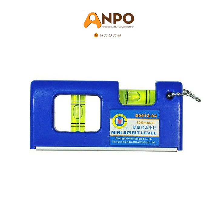 Thước thủy có từ 100mm/4″ d0012 c-mart