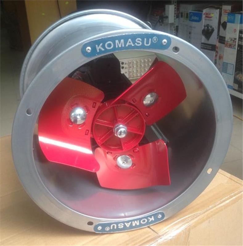Quạt thông gió quạt thông gió công nghiệp tròn komasu km 25t sải 25cm