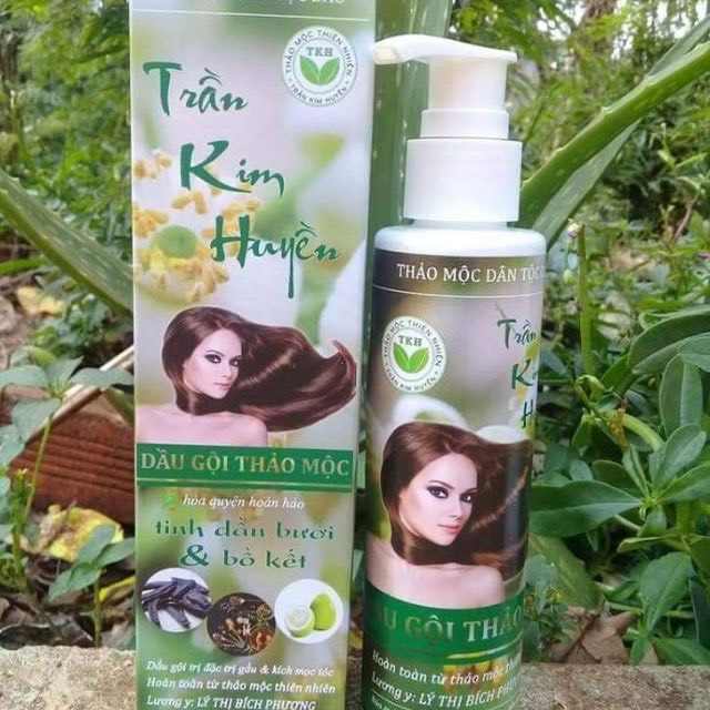 Dầu gội thảo dược - trần kim huyền