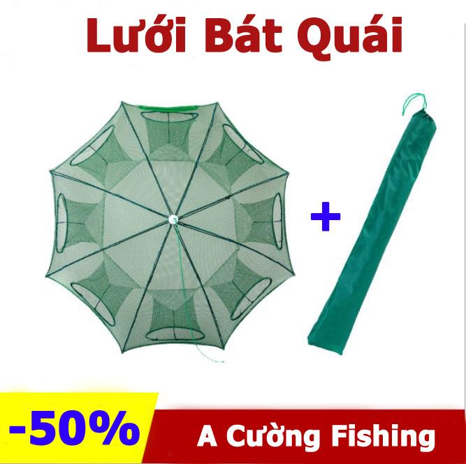 Lồng đánh bắt cá bát quái 6 - 8 - 12 - 16 cửa A Cường sản phẩm được làm dây thép carbon công nghệ cao nên rất dẻo và bền đẹp