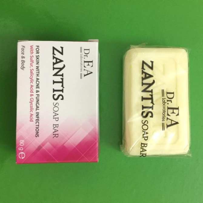 Xà bông cục zantis soap bar 80g