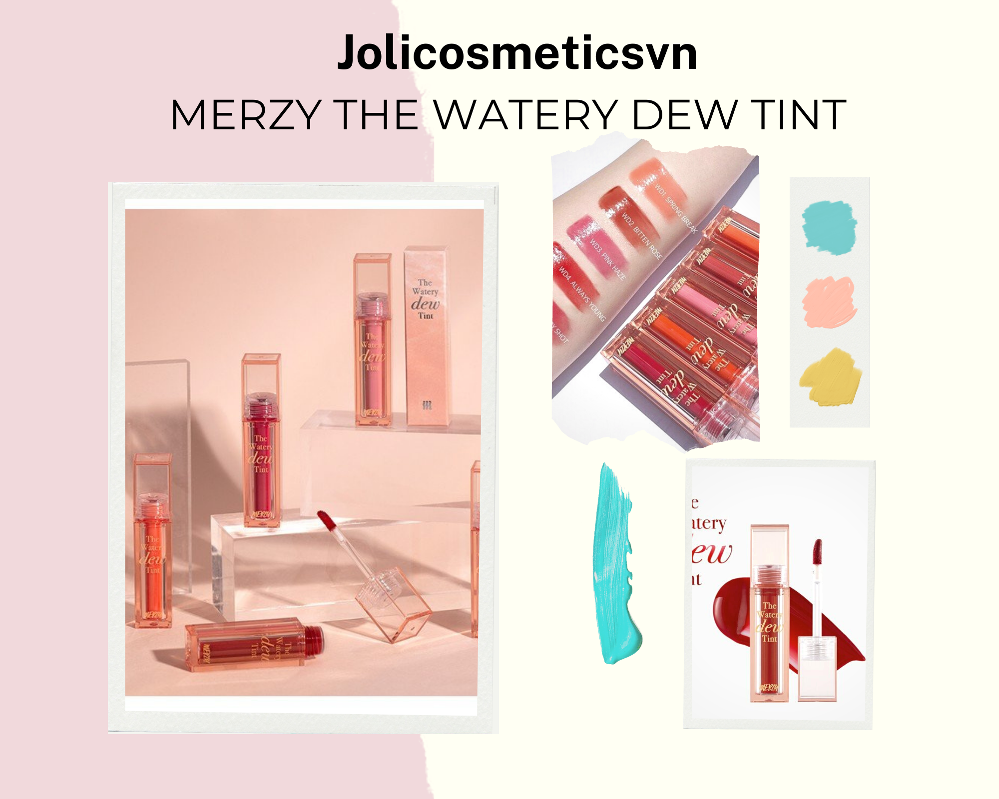Son tint merzy the watery dew tint - merzy wd2 wd9 wd12 wd13 wd14 wd15 wd16
