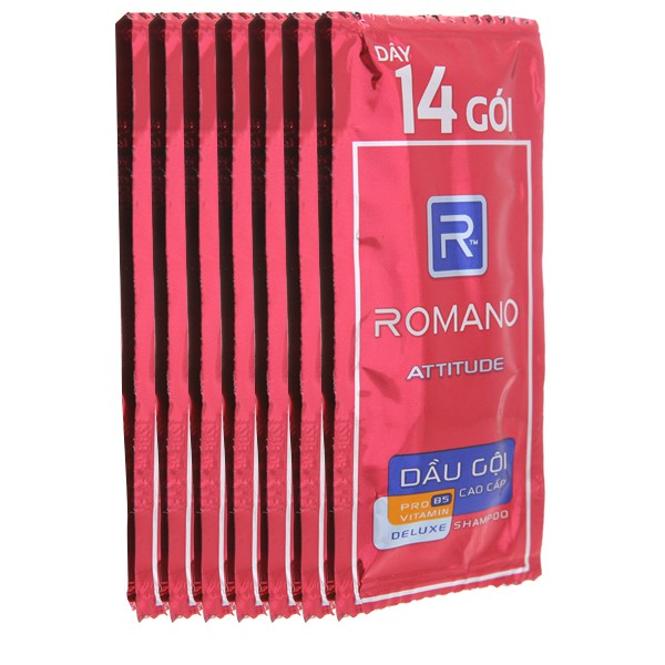 Combo 10 dây dầu gội Romano Attitude dây 5g x 16 gói cam kết sản phẩm đúng mô tả chất lượng đảm bảo