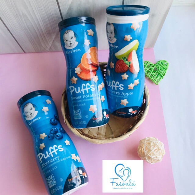 [HCM]Bánh Ăn Dặm Gerber Hình Sao