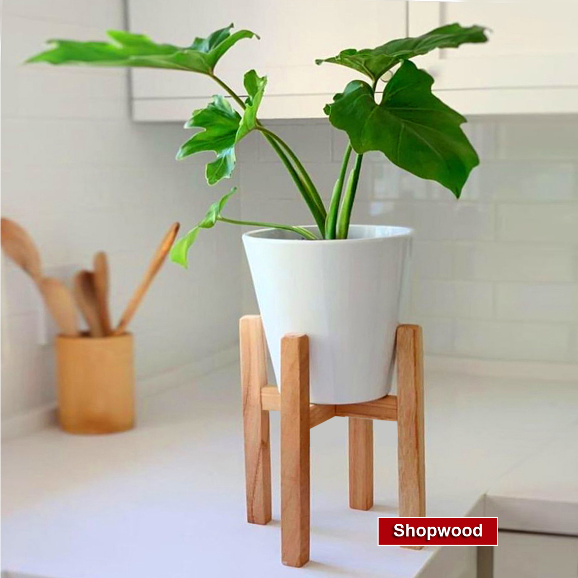 Đôn gỗ kệ gỗ giá gỗ để cây cảnh mini để bàn/ Kệ gỗ kê chậu hoa/ giá để chậu cây, kệ gỗ tự nhiên cây cảnh để bàn. Kệ gỗ Đế Gỗ Lót Chậu Cây - Chậu Hoa bằng gỗ Tự Nhiên