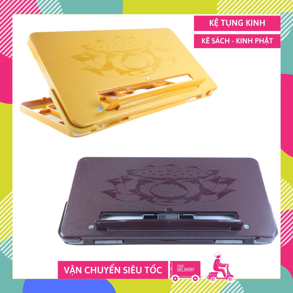 Kệ kê kinh sách, kệ tụng kinh đọc sách tiện lợi mẫu mới gấp gọn - Nhiều màu