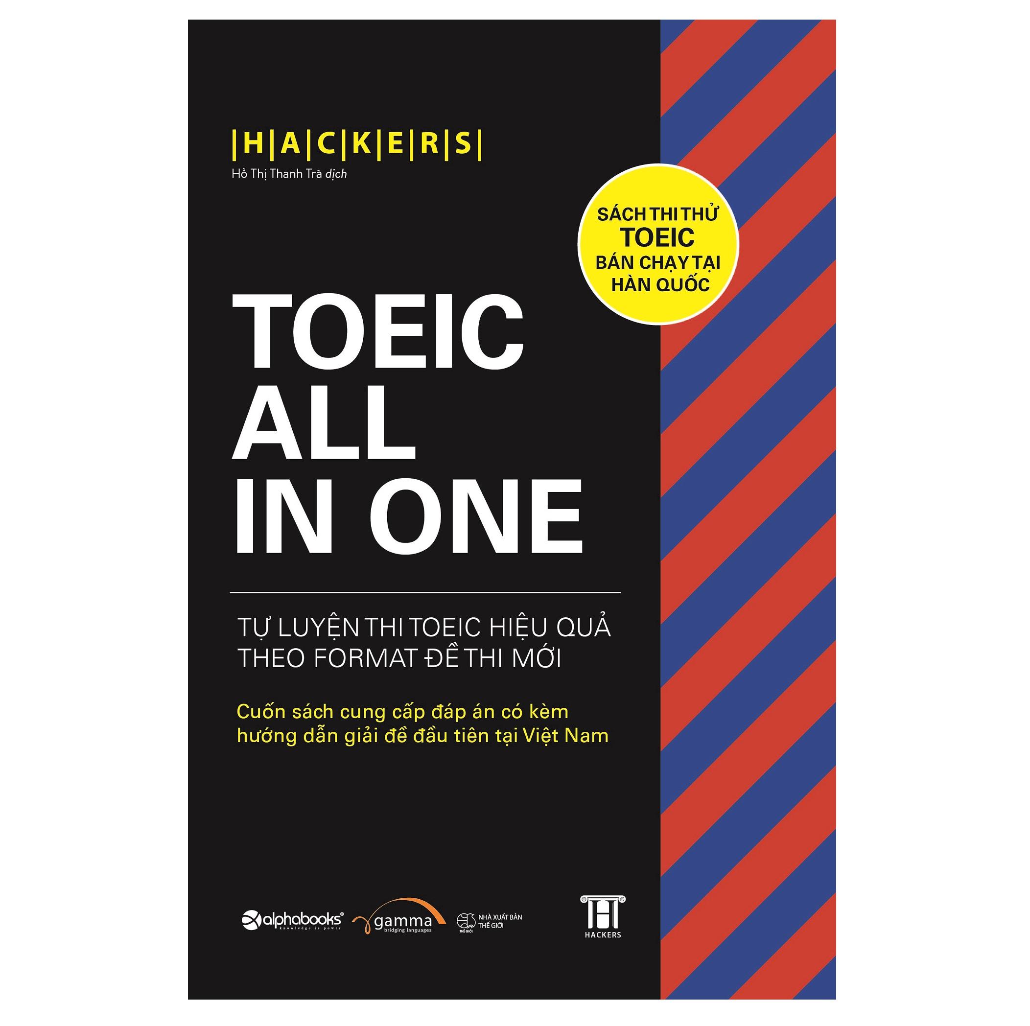 Sách tự luyện thi hiệu quả - TOEIC ALL-IN-ONE LC+RC