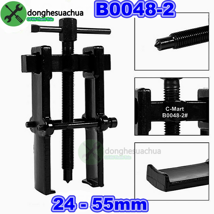 Cảo chữ H C-Mart B0048-2 kích thước 24-55mm
