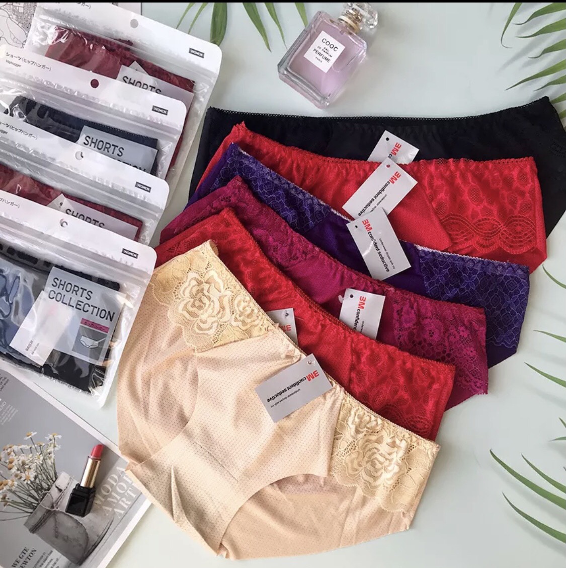 Sale 49k/15 quần lót ren cạnh
