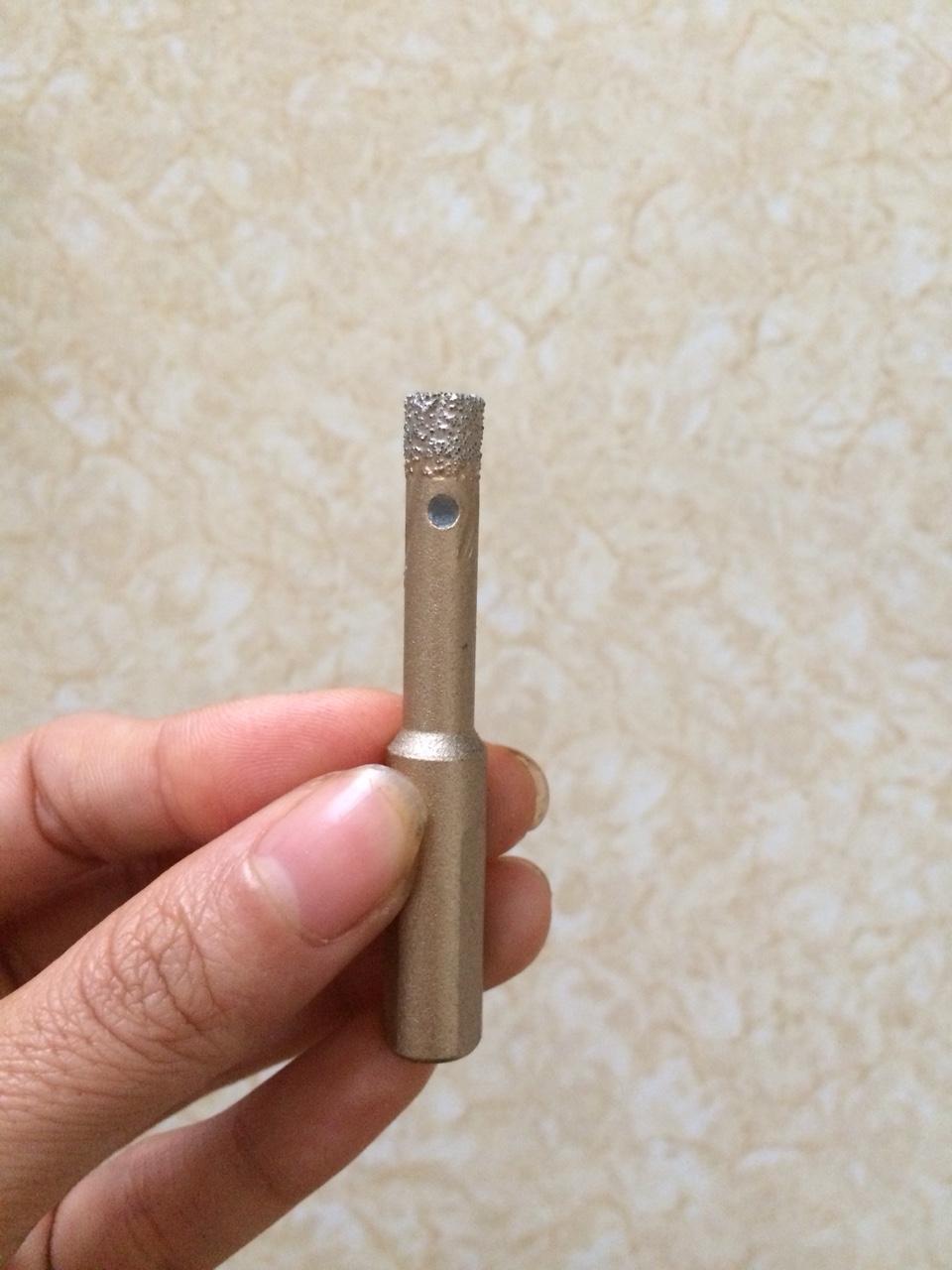 Mũi Khoan Gạch Men Phi 8, Mũi Khoan Đá Granite, Chuyên Khoan Đá Cứng, Đá Cầu Thang, Đá Tự Nhiên Bền Bỉ Không Vỡ Đá