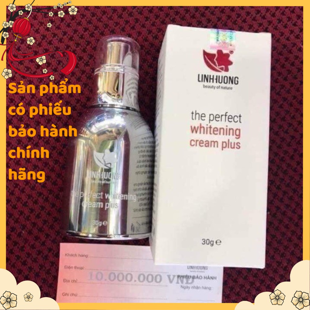 Kem sữa dinh dưỡng trắng Linh Hương-THE PERFECT WHITENING CREAM PLUS