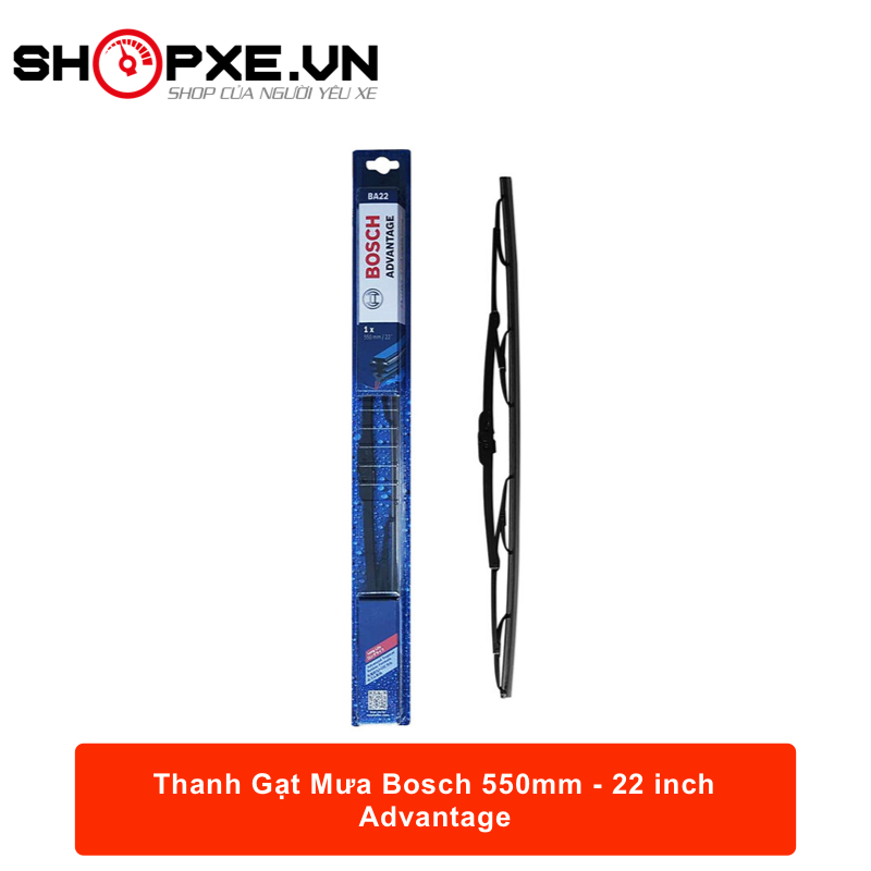 Thanh gạt mưa bosch - 550mm/22 inch advantage