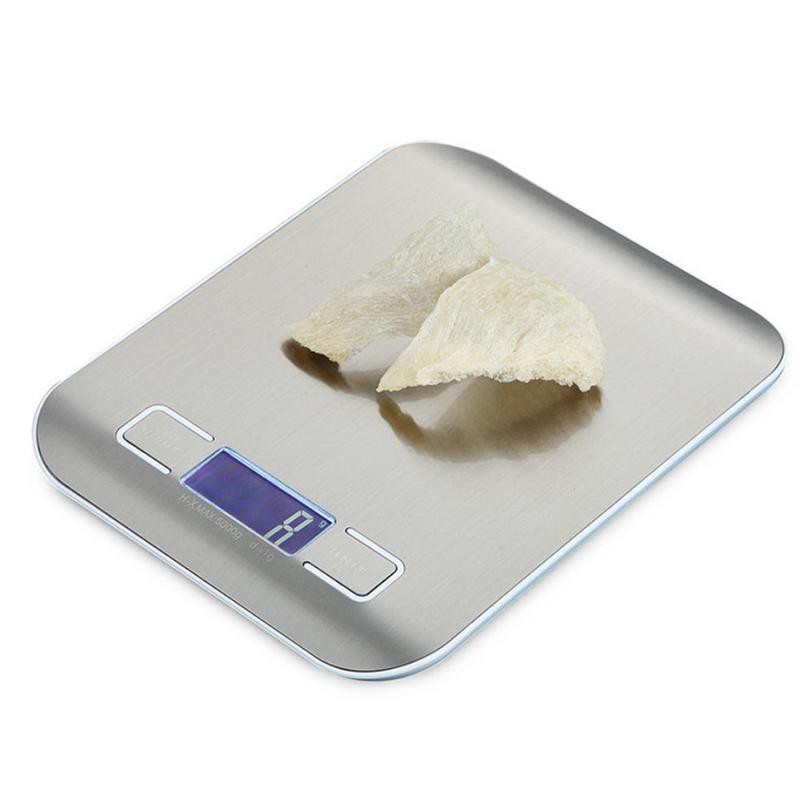 Cân điện tử nhà bếp để bàn 5kg, thiết kế đẹp