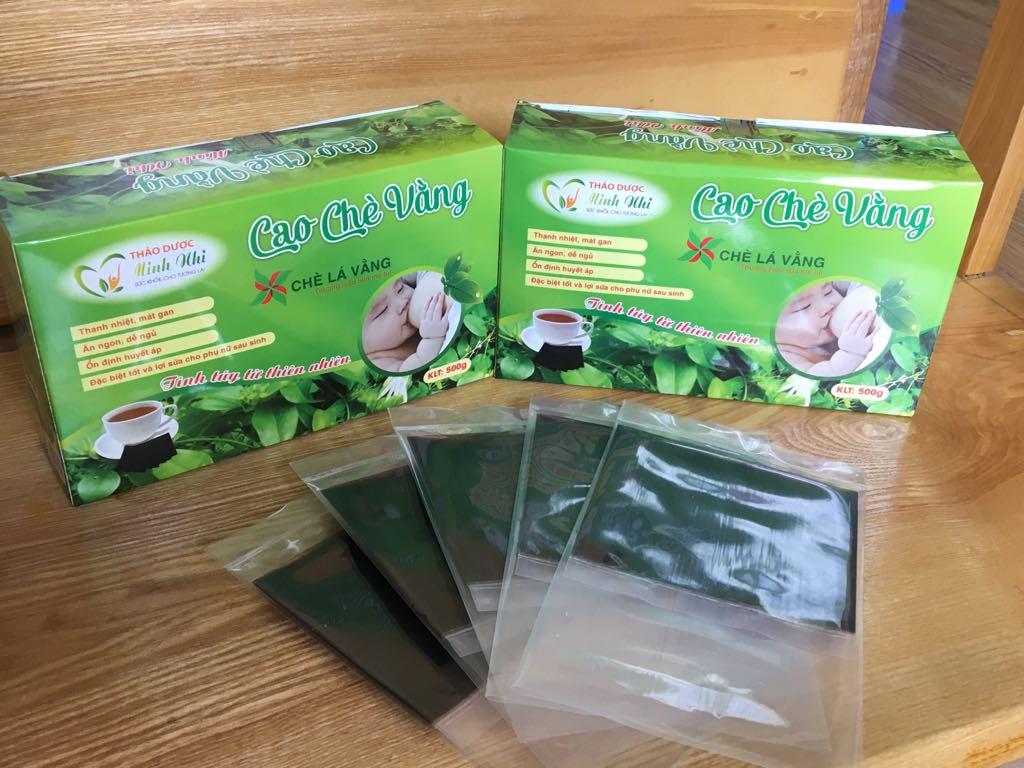 Combo 4 hộp cao chè vằng lợi sữa Minh Nhi