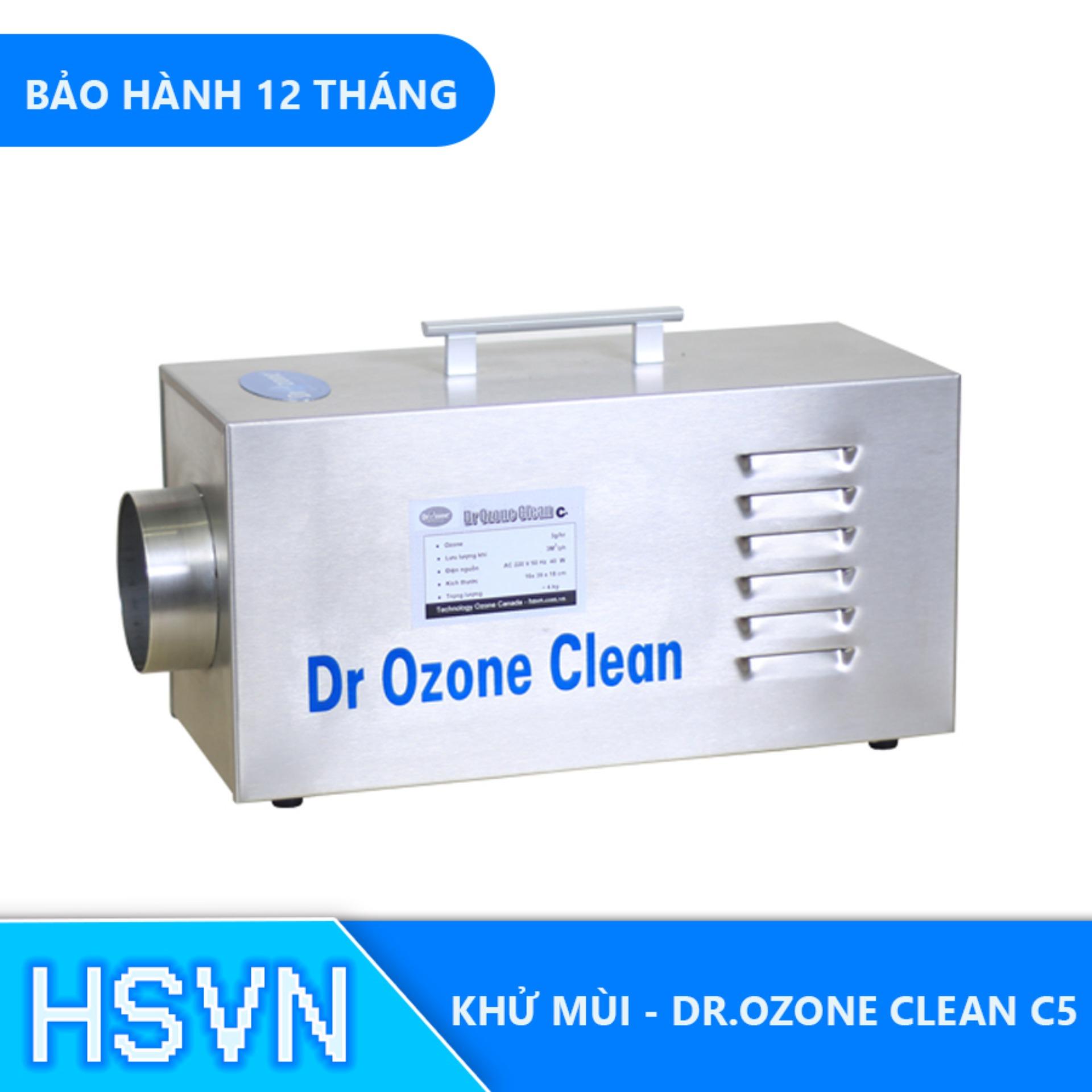 Máy khử mùi phòng khách sạn Drozone Clean C5